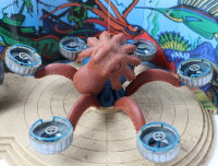 Faller H0 140341 Gebäude Kirmes Karussell Polyp / Motor Licht