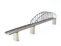 Märklin Spur Z 8976 Brücke Bogenbrücke m. Rampe und Pfeiler gerade