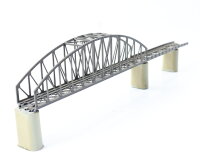 Märklin Spur Z 8976 Brücke Bogenbrücke m. Rampe und Pfeiler gerade