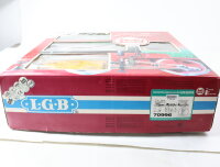 LGB G 70996 Startset16-tlg. Dampflok Stainz 2 + 2 Güterwagen Trafo 12x Gleise