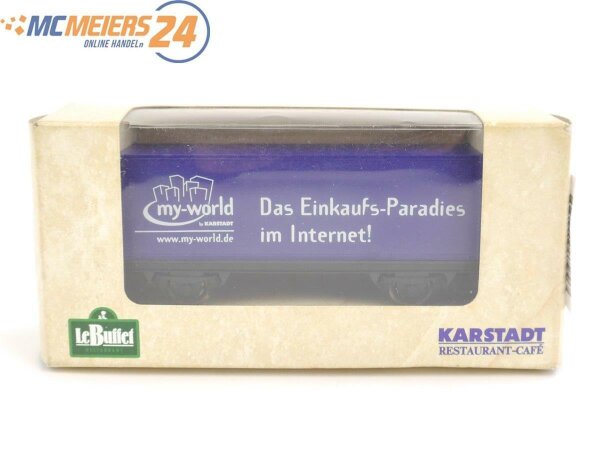 E374 Roco H0 Güterwagen Containerwagen LeBuffet Karstadt "my-world"
