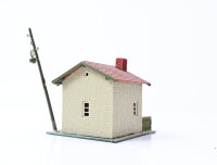 Vero Modell H0 Gebäude Haus Bahnwärterhaus Bahnwärterhäuschen