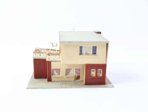 Faller H0 B-256 Gebäude Wohnhaus Villa mit Dachterrasse / Licht