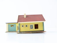 Faller H0 26101 Gebäude Wohnhaus Bungalow Schwedenhaus mit Garage / Licht