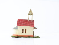 Faller H0 B-298 Gebäude Kapelle Bergkapelle / Licht