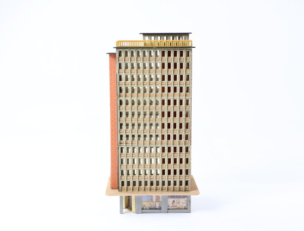 Faller H0 B-905 Gebäude Hochhaus Geschäftshaus Stadthaus