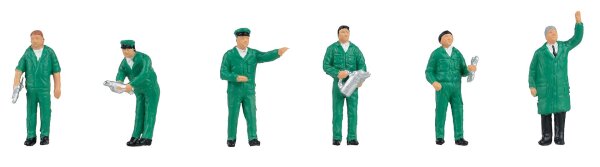 Faller H0 151705 Figuren-Set 6-tlg. Tankstellenpersonal ,,BP 1:87