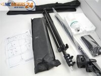 E306 TecTake PE400S Studiolampe Studioleuchte mit Stativ und Tasche