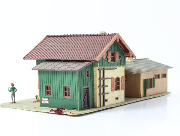 Bâtiment Faller B-92 HO - Gare De Campagne 1/87 - Made In Germany Vintage - Boîte D'origine