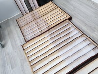 Schaukästen Vitrinen Präsentationsregale mit Plexi-Glasschiebetüren 5-tlg.