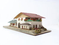 Faller H0 Nr. 106 Gebäude Bahnhof Bergheim 50er...