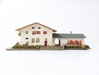 Faller H0 Nr. 106 Gebäude Bahnhof Bergheim 50er Jahre Holzbauweise