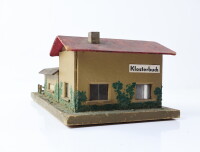 RuLe H0 W33 109/975 Gebäude Bahnhof Klosterbuch DDR Holz Pappe