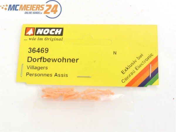 E380 Noch N 36469 Figuren-Set 9-tlg. Dorfbewohner Bürger unbemalt 1:160