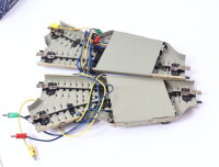Märklin H0 3601 MW Gleismaterial M-Gleis elektrisches Weichenpaar Schienen