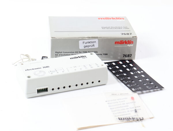 Märklin H0 7687 Digital Nachrüst Set für Drehscheibe 7286