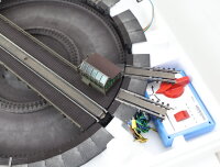 Märklin H0 7286 elektrische Drehscheibe für K-Gleis inkl. Steuerung & Abgänge