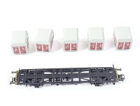 Märklin H0 4767 Güterwagen Behältertragwagen "Haus zu Haus" 440 7 021-5 DB / NEM