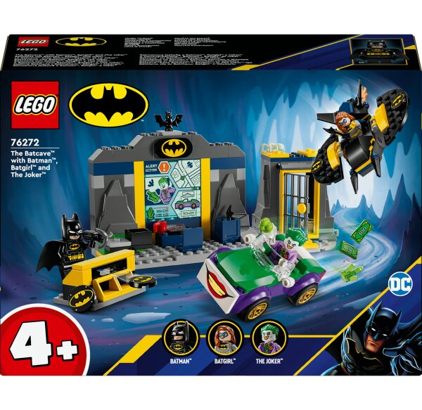 LEGO® DC Comics Super Heroes 76272 Bathöhle mit Batman™, Batgirl™ und Joker™