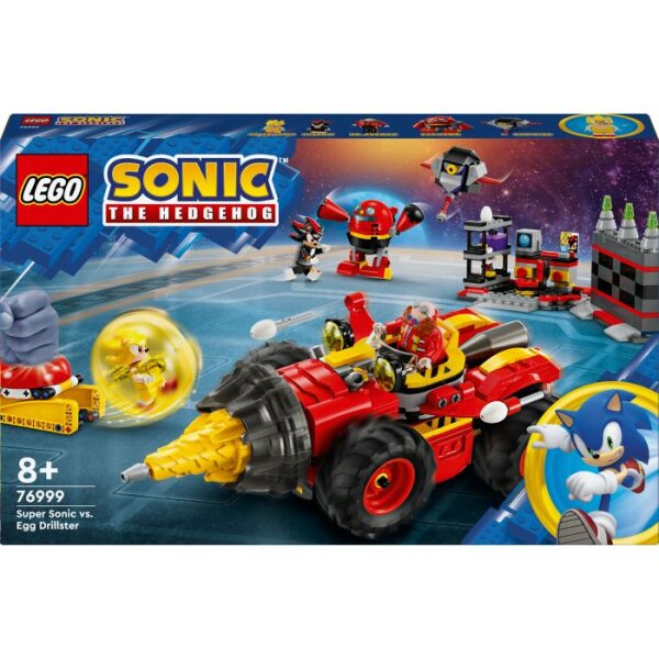 LEGO® Sonic the Hedgehog™ 76999 Sonic Super Sonic vs. Egg Drillster