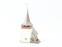 Kibri N 37031 Gebäude Kirche Dorfkirche Sertig