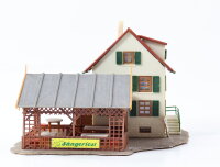 Faller H0 130269 Gebäude Dorfwirtschaft Gasthaus mit Biergarten / Licht
