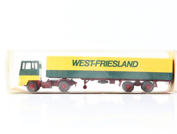 Wiking H0 Modellauto LKW Sattelzug Ford Transcontinental West-Friesland 1:87