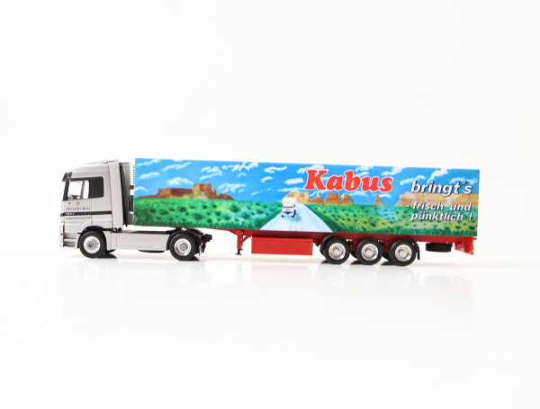 Herpa H0 Modellauto LKW Sattelzug "Kabus" 1:87