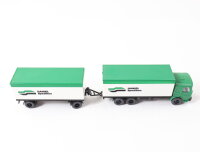 Wiking H0 Modellauto LKW Koffer-Hängerzug MAN "Haniel Spedition" 1:87
