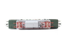 Roco H0 43713 Elektrolok E-Lok BR 254 020-1 DR / NEM