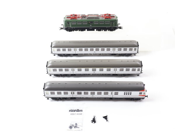 Märklin H0 26511 Nahverkehrs-Wendezug 4-tlg.Silberling BR 140 DB/Digital NEM MHI