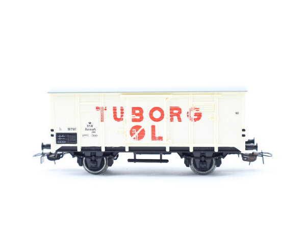 Piko H0 5/6445-061 gedeckter Güterwagen Bierwagen "Tuborg " 18 799 DSB Danmark