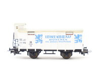 Liliput H0 215 00 Güterwagen Bierwagen "Löwenbräu" mit Brhs. 113214 DB