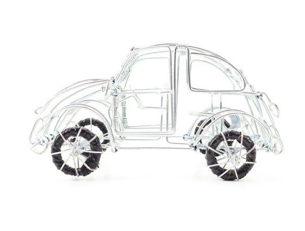 Modellauto Drahtmodell Volkswagen VW Käfer
