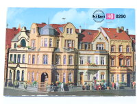 Kibri H0 B-8290 Gebäude Bausatz Stadthaus Häuserzeile 4-tlg.