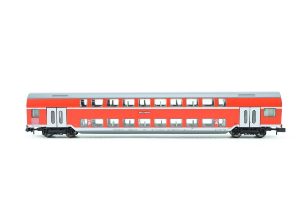 Fleischmann N aus 9369 K Personenwagen Doppelstockwagen 2. Kl. 35 125-6 DB / NEM
