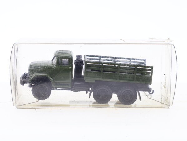 Artmaster H0 Modellauto LKW Militär ZIL 131 Sw Pritsche 1:87