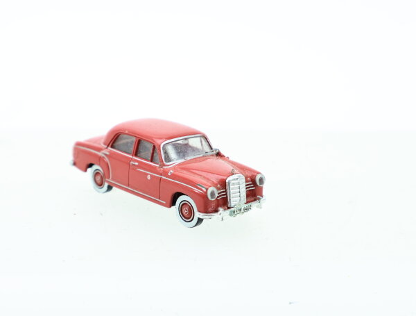 Brekina H0 23054 Modellauto PKW Mercedes Benz 180 W120 Ponton rot 1:87
