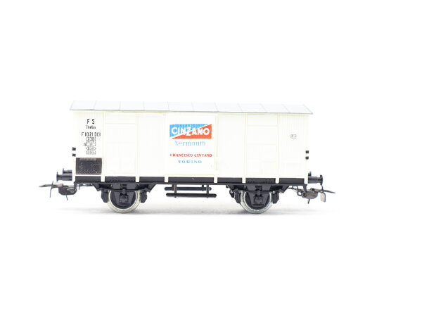 Piko H0 5/6448 gedeckter Güterwagen Kühlwagen "Cinzano" 1021 013 FS Italia