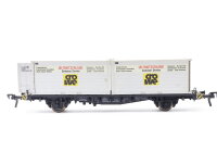 Fleischmann H0 5235 Güterwagen Containertragwagen...
