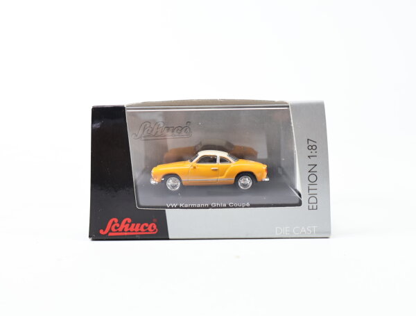 Schuco H0 257058 Modellauto PKW VW Karmann Ghia Coupe 1:87