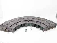 Vollmer H0 5754 Gebäude Lokschuppen Ringlokschuppen 9-ständig / Licht