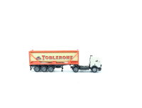 Herpa Albedo H0 Modellauto LKW Sattelzugmaschine "Toblerone" Mercedes-Benz  1:87