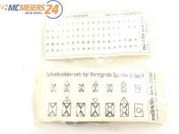 E401 Märklin H0 233292 233289 u.a. Schiebebilderersatz Vorsignal Hauptsignal