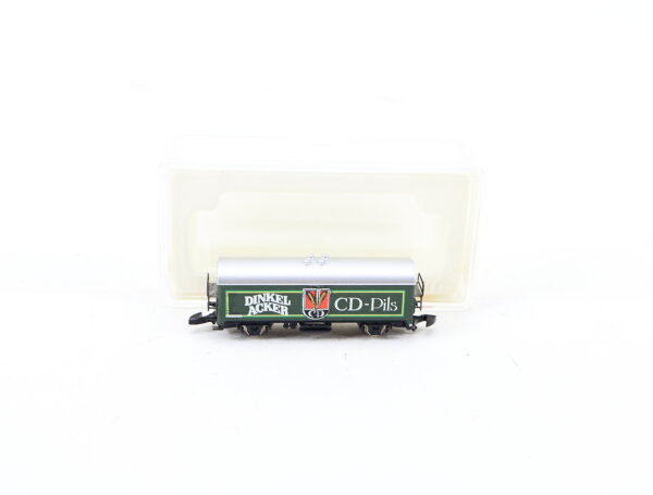 Märklin Spur Z 8648 Güterwagen Bierwagen "Dinkel Acker CD-Pils" DB
