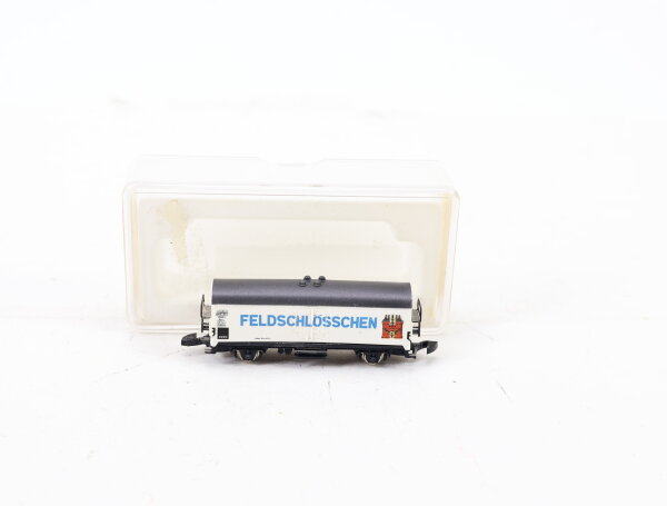 Märklin Spur Z 8607 Güterwagen Bierwagen "Feldschlösschen" E502