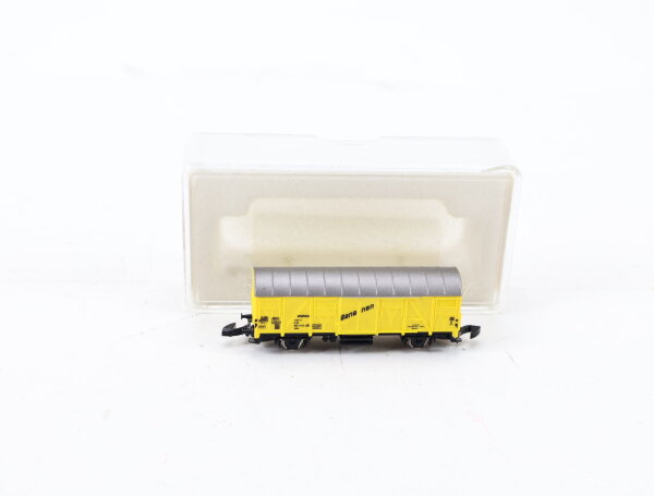 Märklin Spur Z 8606 gedeckter Güterwagen Bananenwagen DB
