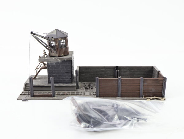 Faller H0 B-147 Gebäude Bekohlungsanlage mit Kran