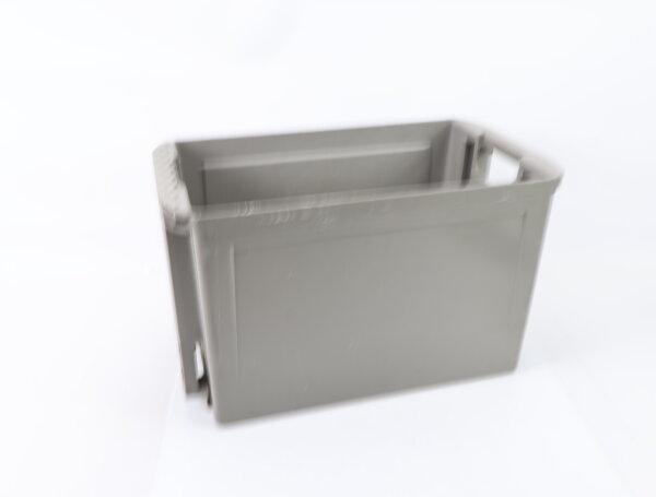 Stapelbox Kiste Postbehälter/Briefbehälter Typ 2 für Groß- und Maxibriefe grau