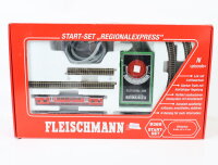 Fleischmann N 9369 Startset "Regionalexpress " Doppelstock  mit Gleisen + Trafo